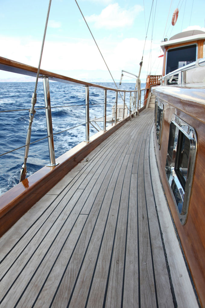 Beautiful Teak Deck